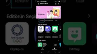 Galaxy store uygulaması detayları