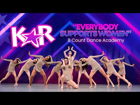 Everybody Supports Women | 8 Count Dance Academy | Top Elite Senior Large Group