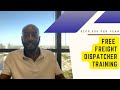 Work from home as a Freight Dispatcher: Free Training!!! #TruckDispatcher