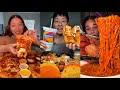 TIKTOK Mukbang Compilation Pizza Hut In N Out Wingstop Birria Tacos Chipotle More