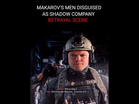 Makarov's Men Who are disguised as Shadow Company killed A Shadow Squad and stole the Gas Canisters