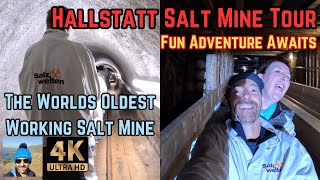Fascinating Fun Hallstatt Salt Mine Tour Via The Salzbergbahn Funicular And Skywalk