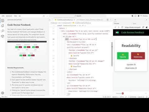 [3] Hackerrank React - Code Review Feedback