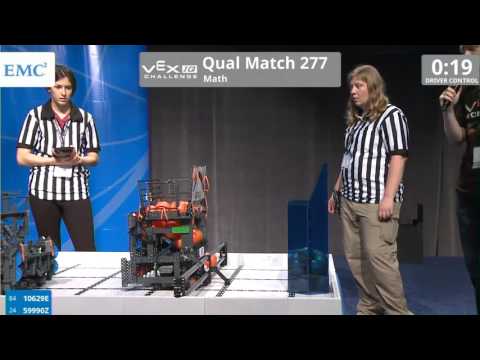VEX Worlds 2016 - VEXIQ Middle School - Math - Qual 277 (10629E 59990Z) 151