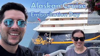 Boarding the Disney Wonder to Alaska