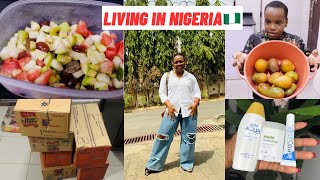 LIFE IN NIGERIA🇳🇬| COST OF LIVING| HOW TO MAKE FRUIT SALAD| 200K BULK GROCERY SHOPPING.