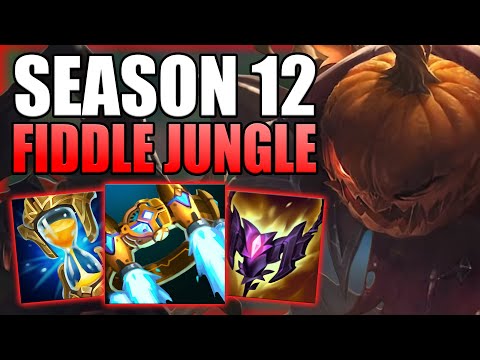 HOW TO PLAY FIDDLESTICKS JUNGLE & CARRY IN SEASON 12! - Best Build/Runes Guide - League of Legends