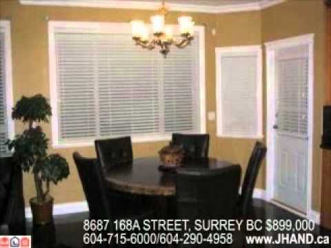 $899,000 - 8687 168A ST, Surrey, BC - www.JHAND.ca (MLS# F1022122)