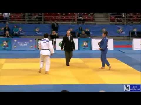 Judo 2014 European Open Sofia: Cantoni (ITA) - Taeymans (BEL) [-70kg] bronze