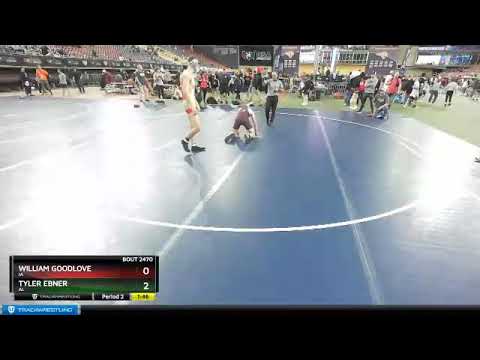 152 Lbs Cons. Round 3 - Tyler Ebner, AL Vs William Goodlove, IA 42ae