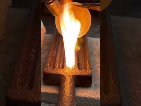 Melting Gold to bar