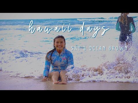 Skating & Surfing in Hawaii with Friends | Sky & Ocean Vlogs