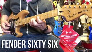 Video thumbnail for Fender Sixty-Six tone run through by Yogi The Guitarist