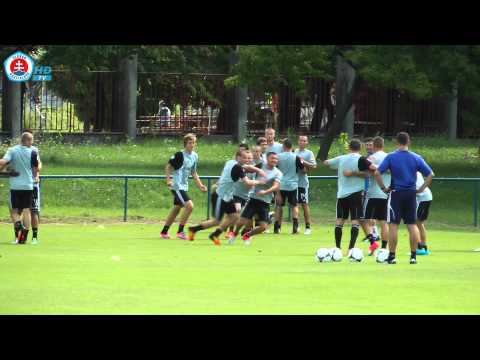 Tréning slovanistov už pod vedením Samuela Slováka