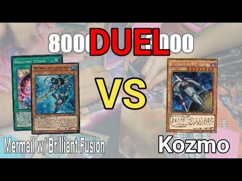 YUGIOH DUEL: MERMAIL w/ Brilliant vs KOZMO