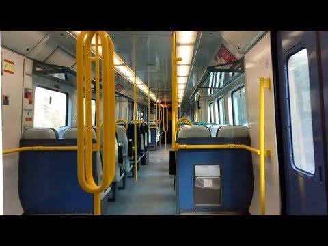 On Board an IE 29000 Class Commuter Train - Rush & Lusk Station, Dublin