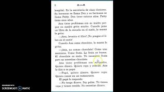 Pobre Ana chapter 1 reading and translation