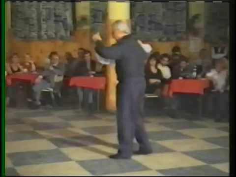  Hector Chidichimo  is  dancing  to  the  tango  "  Emancipacion  "  by  Osvaldo Pugliese