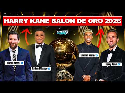 ✅ HARRY KANE se quedó con el BALÓN DE ORO 2026