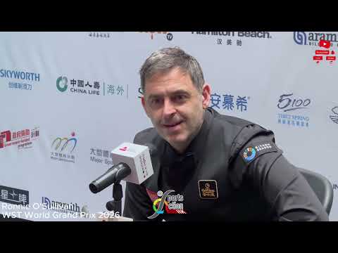 Ronnie O'Sullivan / Post match press conference / Round 1 / 04FEB /WST World Grand Prix 2026