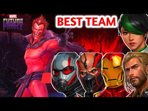 MY 5 BEAT TEAM FOR MEPHISTO WORLD BOSS - MARVEL FUTURE FIGHT