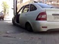 Самая низкая Астраханская приора! жесть посадка!))) 