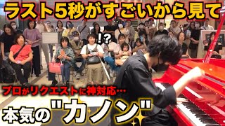 Download lagu 街中で「カノン」をリクエストされたので即興で弾いたら神展開になったwww【ストリートピアノ】 mp3 Download lagu 街中で「カノン」をリクエストされたので即興で弾いたら神展開になったwww【ストリートピアノ】 mp3