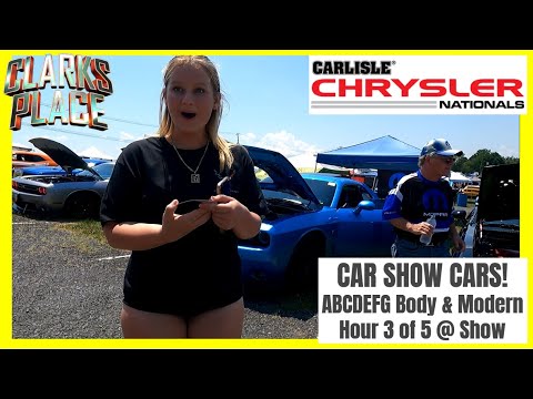 Carlisle Chrysler Nationals 2024 Hour 3 of 5: SHOW CARS! 😍😍😍😍