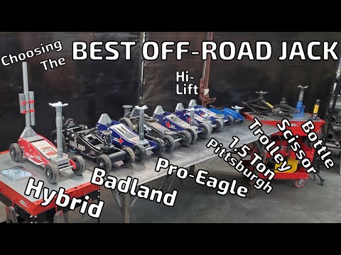 Which is the Best Off-Road Jack? Floor, Farm, Bottle, Scissor, Badland, ProEagle, Pittsburgh