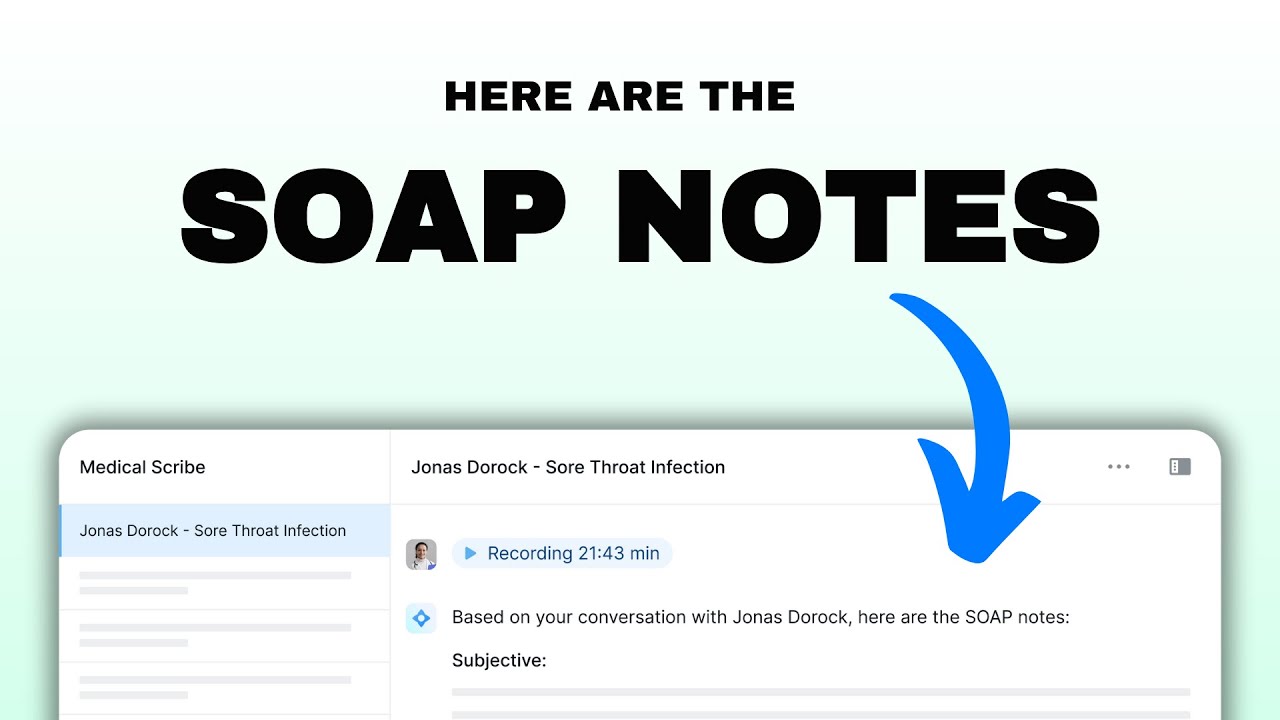 Thumbnail of the video on How to NEVER write SOAP notes. Again... (Health Pros)