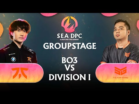 [FIL] Fnatic vs Team SMG (Jabz vs Raging Potato | BO3) DPC SEA 2022 Tour 3: Division I & II