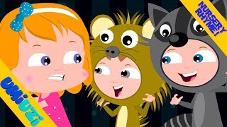 Umi Uzi Animals Of The Night Videos For Children And Babies