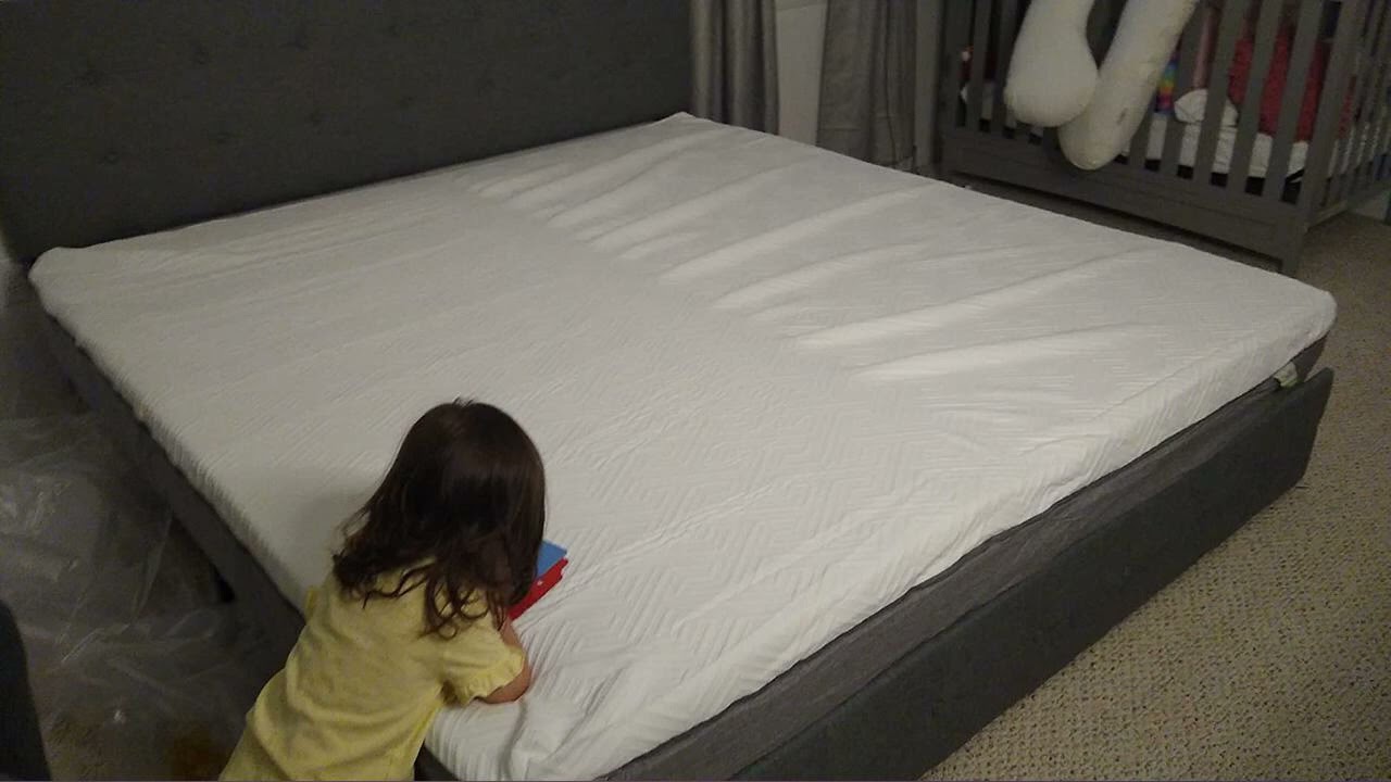 Allewie King Size Platform Bed Frame with 4 Storage Drawers & Adjustable Headboard, review