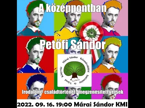 Bor és költészet. A középpontban Petőfi Sándor