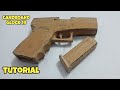 How To Make CARDBOARD Glock19 Diy Cardboard Gun
