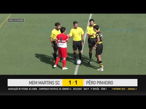 Mem Martins (1-1) Pêro Pinheiro [SUB19 J02]