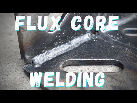 Flux Core Welding Basics for Beginners *W/ A Cheap Welder