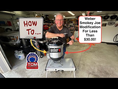 Weber Smokey Joe Modification! / Let’s Add A Tamale Pot! / Less Than $30.00!