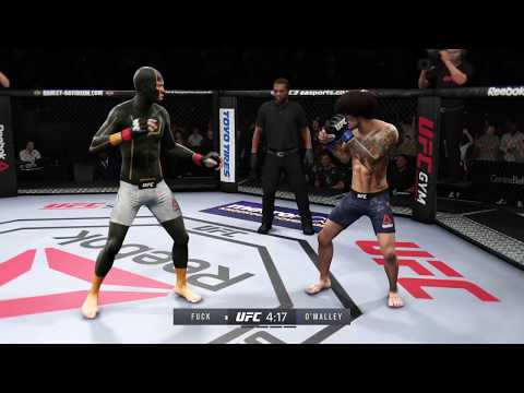 Kick-Ass vs. Sean O'Malley (EA sports UFC 3) - CPU vs. CPU - Crazy UFC 👊🤪