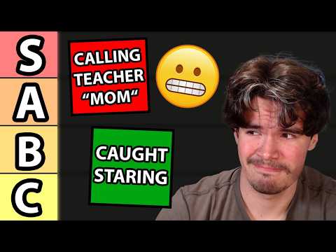 🔴 RANKING AWKWARD SITUATIONS
