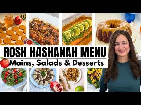 Rosh Hashanah Meal Prep 2025 🍯 Easy Recipes, Salads, Desserts & Holiday Menu Ideas