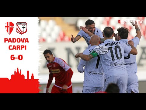 Padova-Carpi 6-0 Highlights || 18° Giornata Serie C 2020/2021