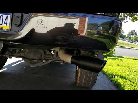 ram 2500 diesel 4" to 6" exhaust tip