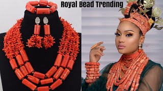 How to sow Traditional Coral and Cultural Beaded N