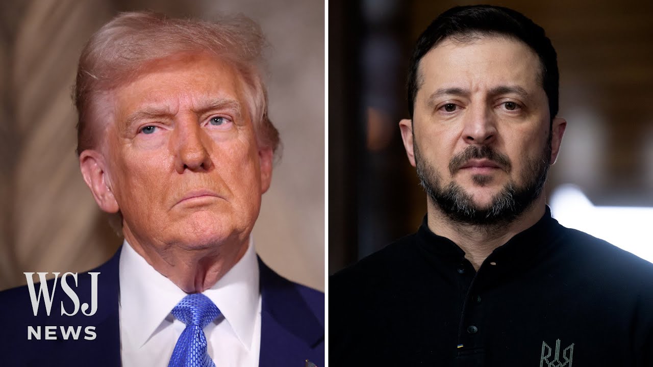 Trump Signals Support for Elections in Ukraine Before Peace Talks | WSJ News