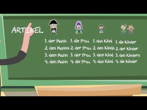 Deutsch-Grammatik: Artikel (der, die, das...) Teil 1 mit Alf Beta (definiter/bestimmter Artikel)