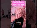 APT Mv Behind The Scene With Rosé ️ She S Singing Apt In A Cute Way Rosé Bruno Apt Shortsedit