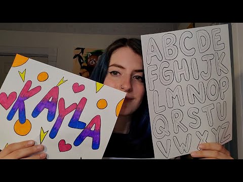 Let's Draw: Bubble Letters!
