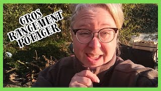 La motivation d'une moule les travaux d'extérieur #campagne #jardin #vlog