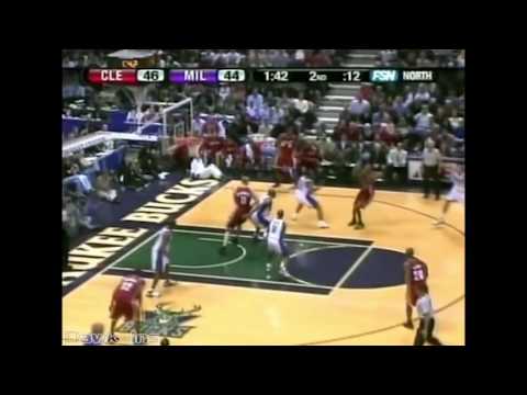LeBron James Full Highlights 2005.12.10 at Bucks - 52 Pts, 7 Ast, 7 Rebs